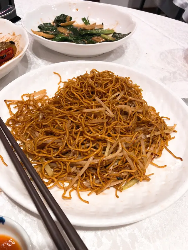 豉油皇炒麵，乾身，唔油