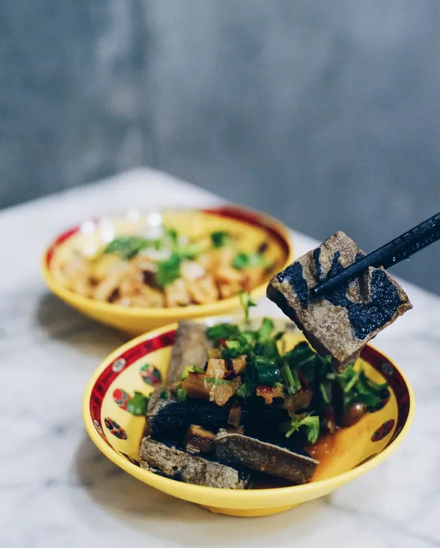 湖南經典黑臭豆腐