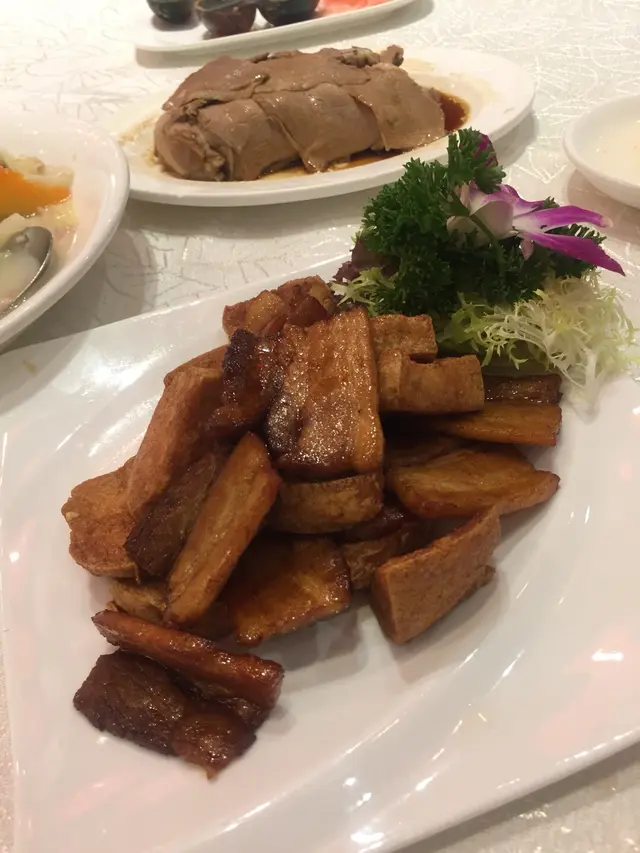 豉油王豆腐鹹肉