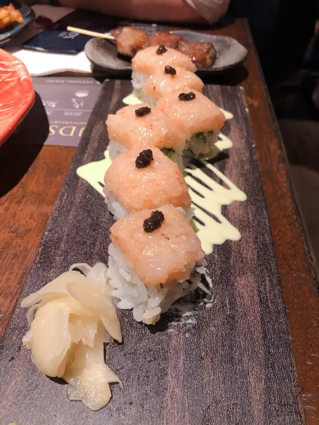 黑松露甘蝦卷物