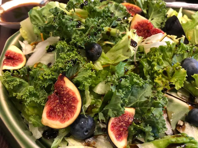 羽衣甘藍無花果黑醋沙律