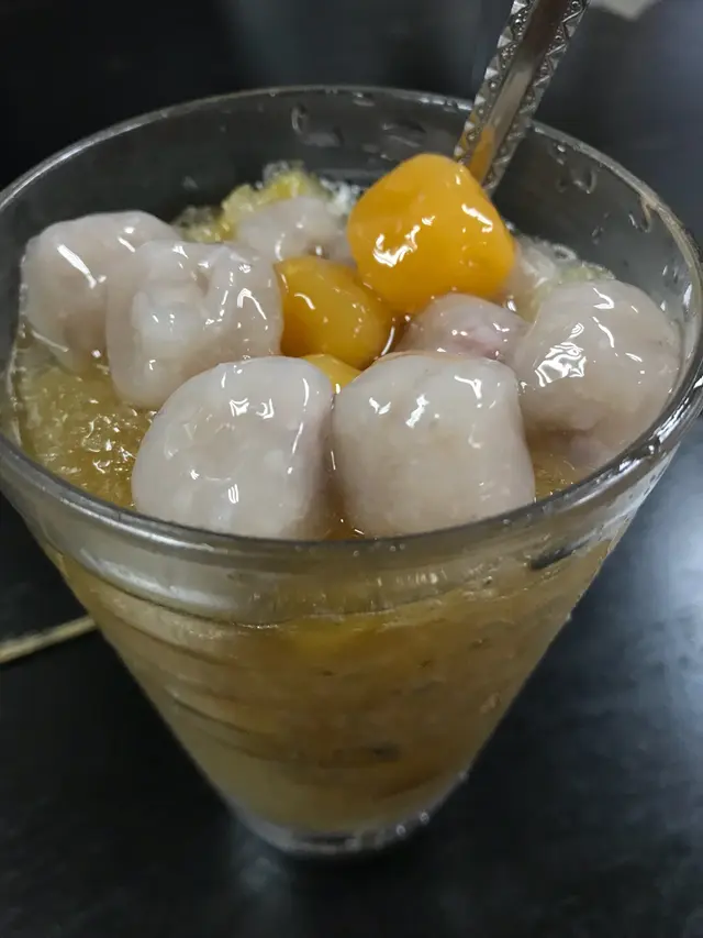鳳梨芋圓冰
