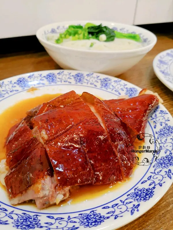 原隻燒鵝髀飯