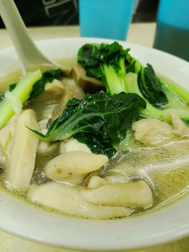 雞肉蠔仔冬菇白菜仔