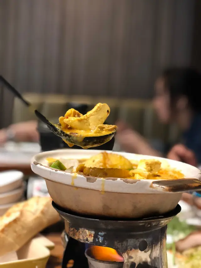 咖喱鮮雞鍋配法包