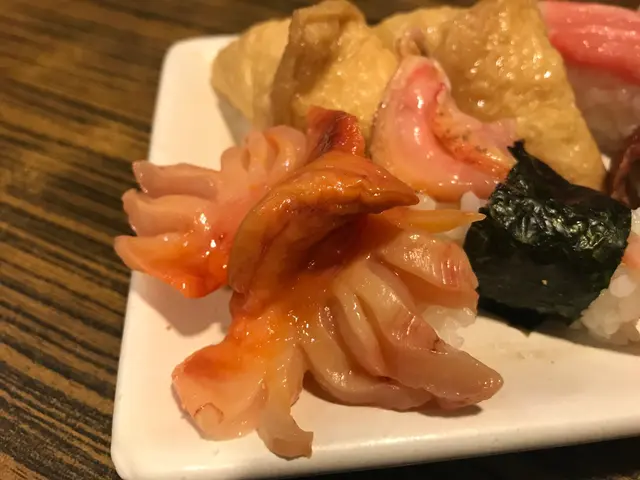 活赤貝壽司(2件)