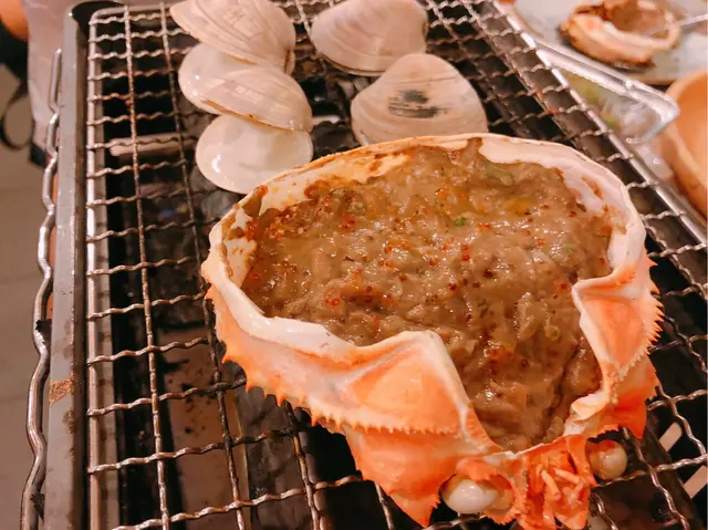 焱丸蟹噌甲羅燒