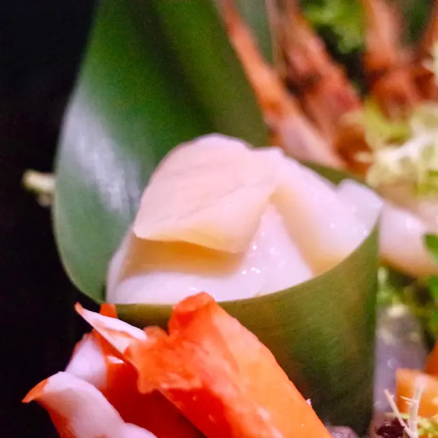 刺身拼盤 // 北寄貝