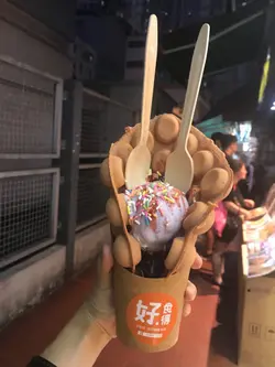 雪糕红豆鸡蛋仔(单球)