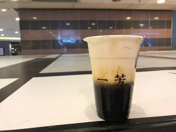 黑糖粉圆鲜奶