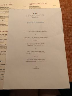 Francesco By Franck Muller s Menu Japanese Western Restaurant in