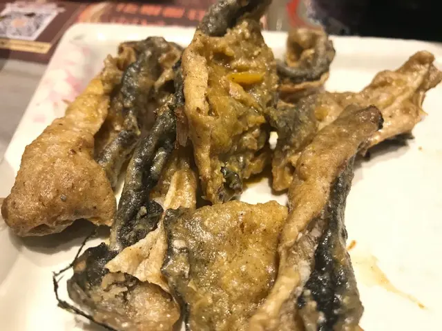 自助區--黃金炸魚皮