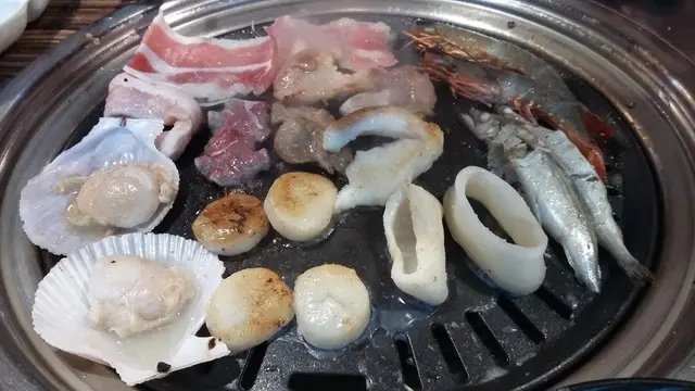 海鮮、肉