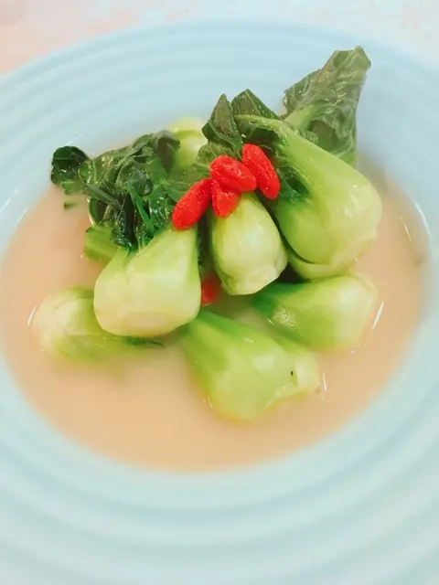 魚湯有機時令蔬菜