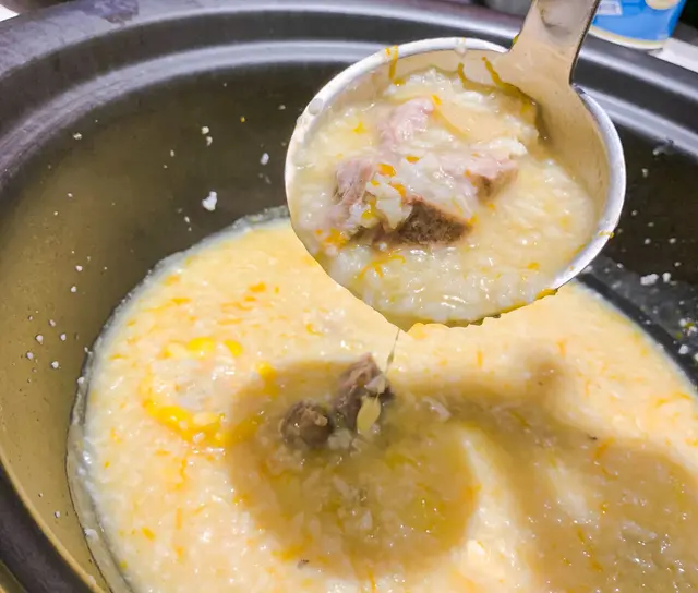 排骨粥底