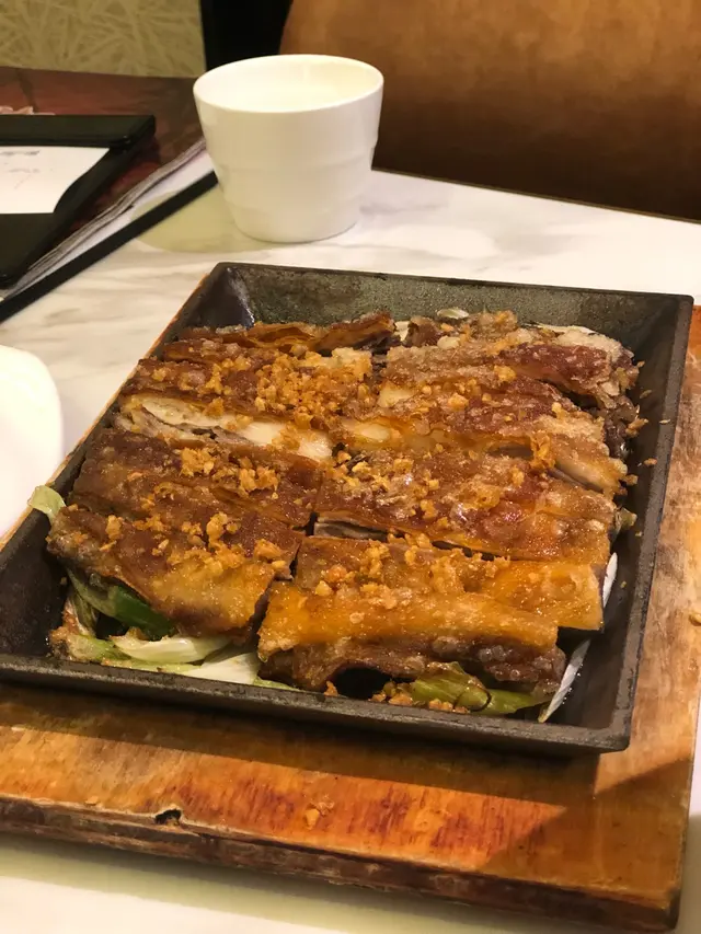 鐵板京燒羊腩
