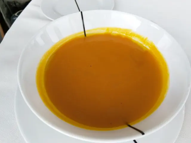 是日餐湯南瓜忌廉湯 