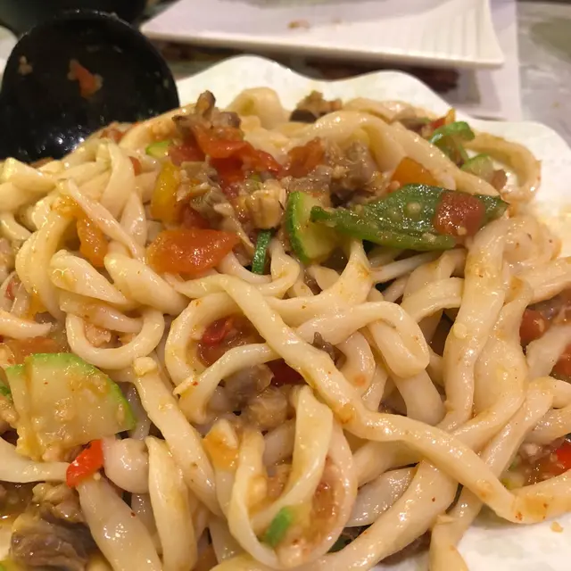 新疆手工拼麵
