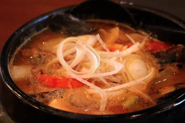 傳統豆醬海鮮湯