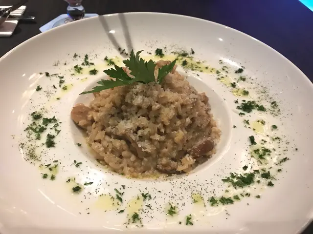 Porcini  Risotto  Rice