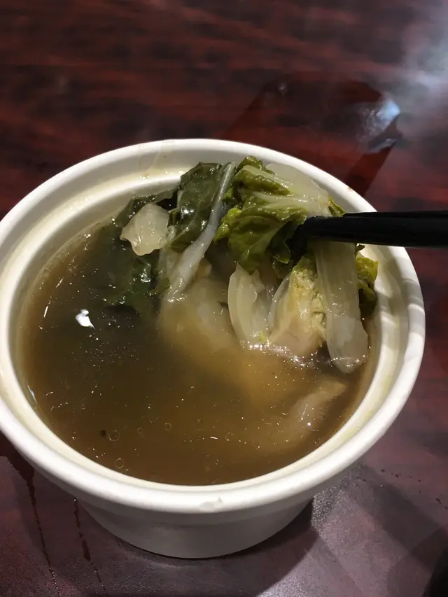 無甚味道的例湯