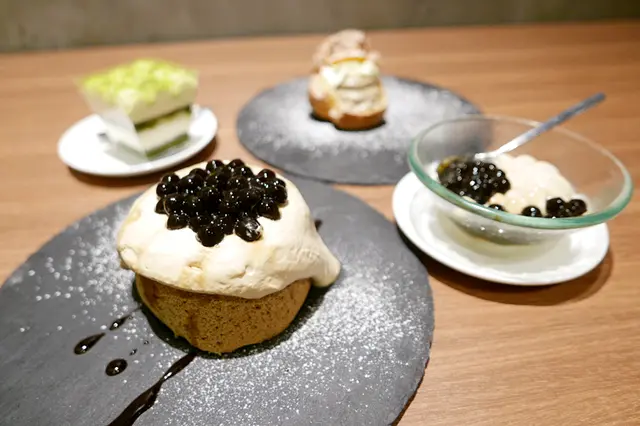 「茶」為主題的創作甜點