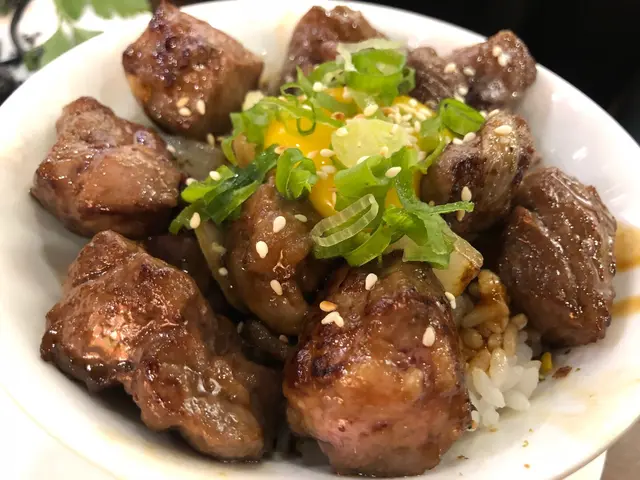 月見汁燒和牛粒飯