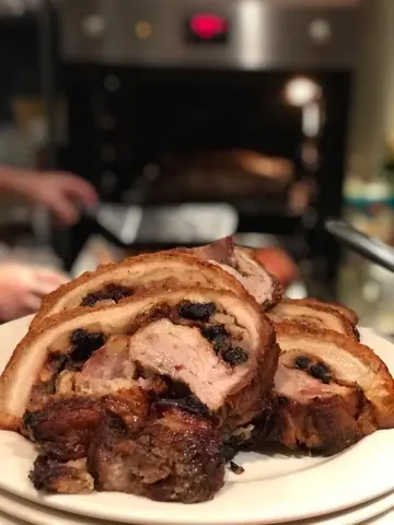 脆皮西班牙黑毛猪