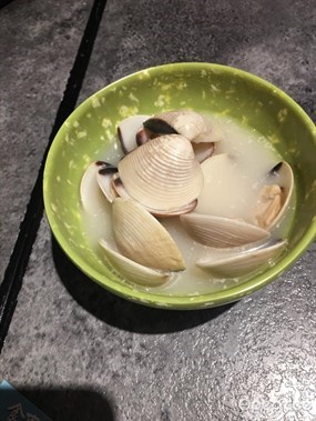 濃湯煮蜆 - 葵芳的夢工房西日料理