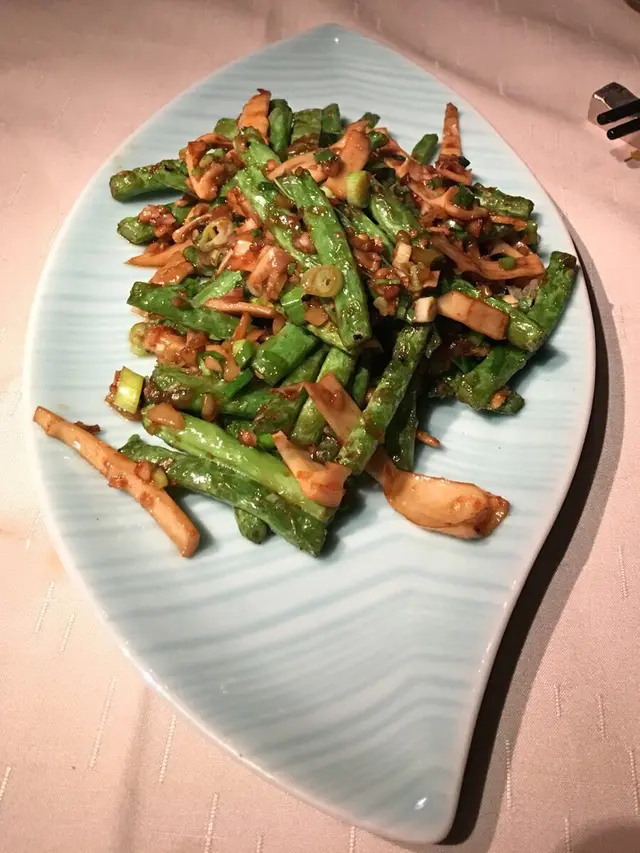 乾煸鮮筍四季豆