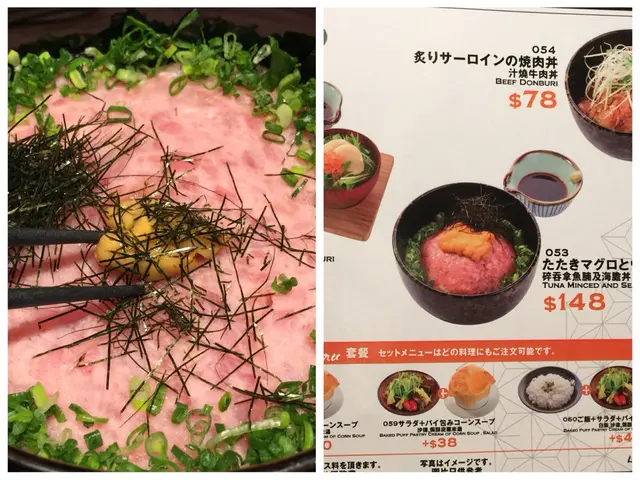 海膽同餐牌差太遠