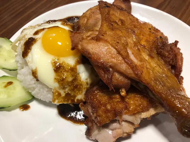 至識食雞脾煎蛋飯
