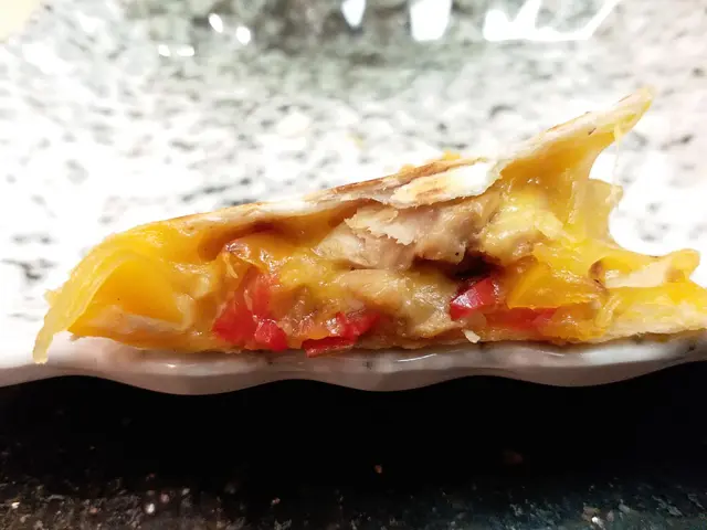 墨西哥薄餅芝士雞肉