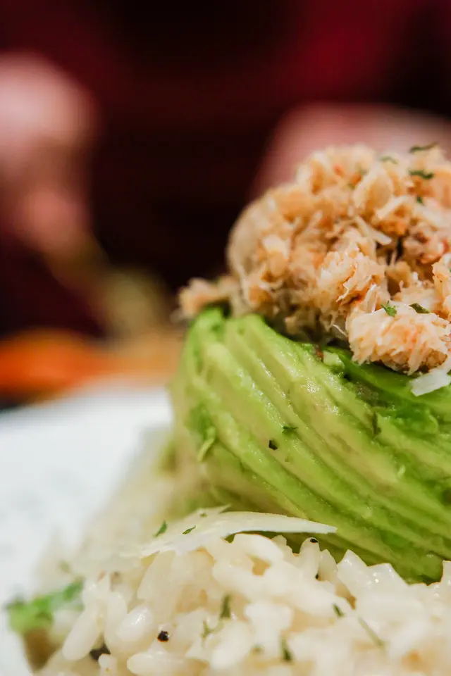 牛油果忌廉蟹肉意大利飯