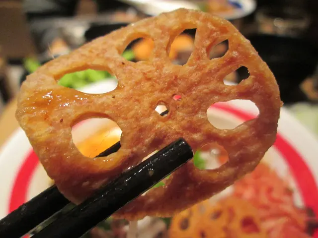 炸蓮藕片香脆可口