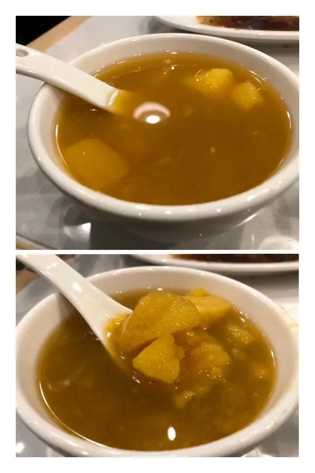 勁薑番薯糖水