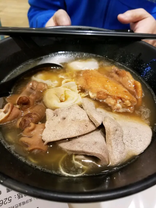 車仔麵其中三款食物