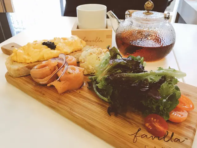 煙三文魚all  day  breakfast