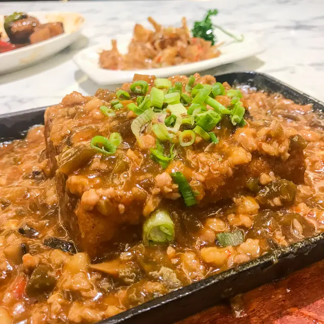 菜香鐵板豆腐