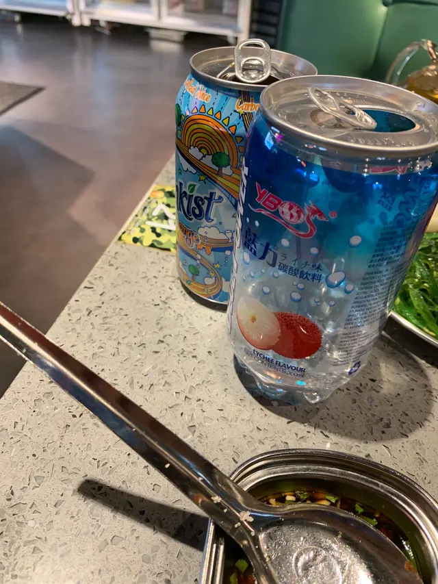 第一次見的透明飲料