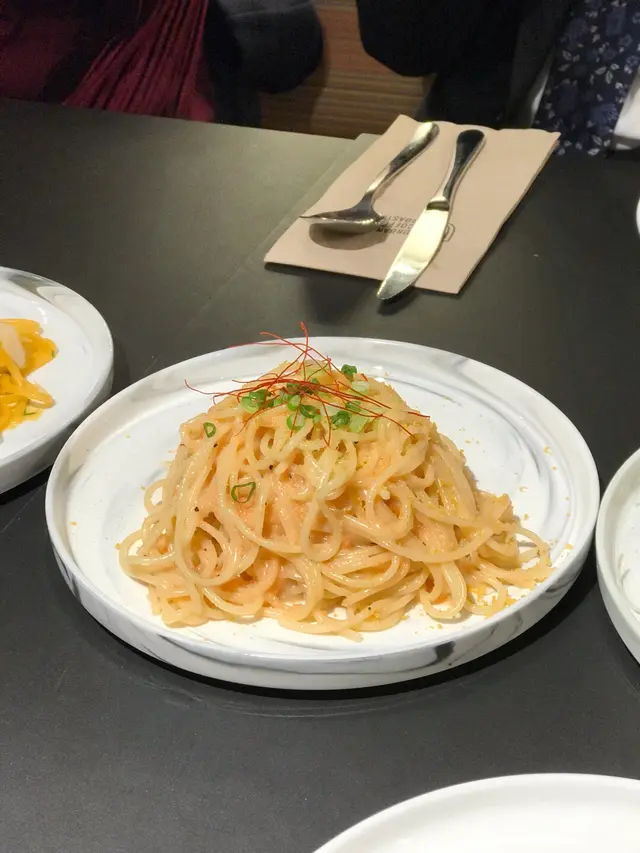 明太子忌廉意粉