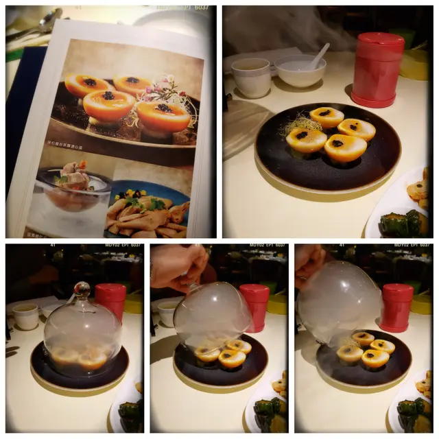 黑松露珍珠燻溏心蛋（$68/兩隻）