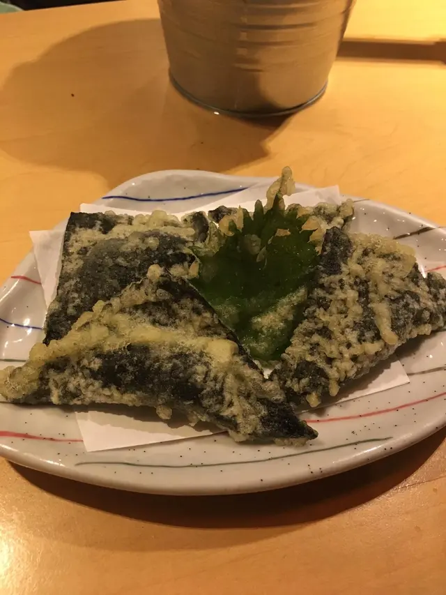 海膽海苔天婦羅