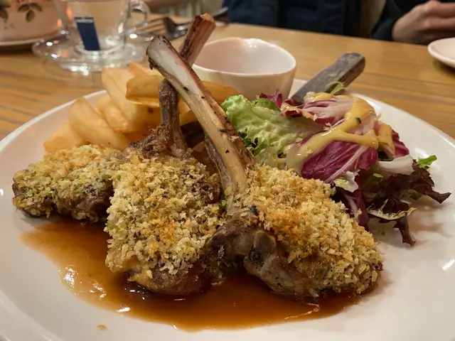 酥脆香草焗羊架