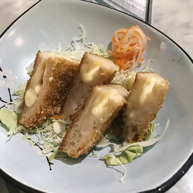 法式芝心蝦多士