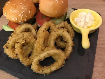 炸紫菜鱿鱼圈