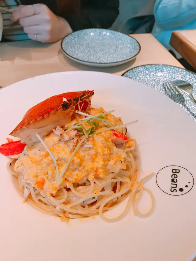 黃金蟹肉意粉