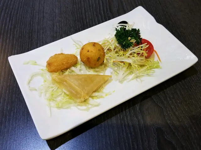 當日沒有牛肉卷由另一小食補上