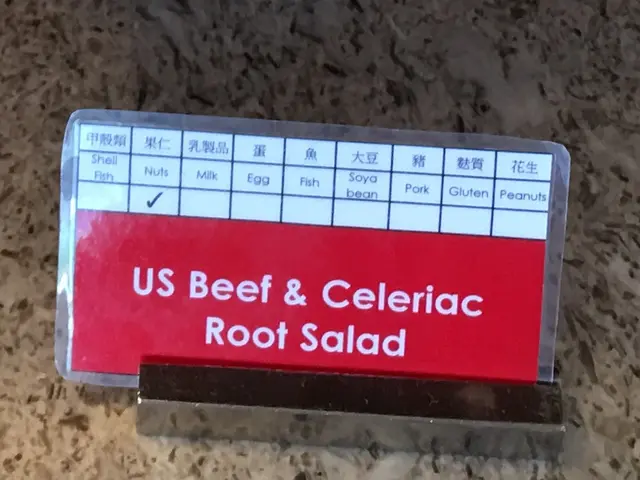 每道菜式都附有簡介列明所包含可能會引致食物敏感的營養成分，非常細心。