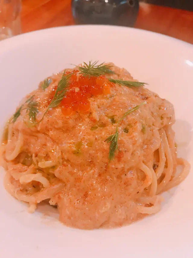 蟹肉蟹膏意粉